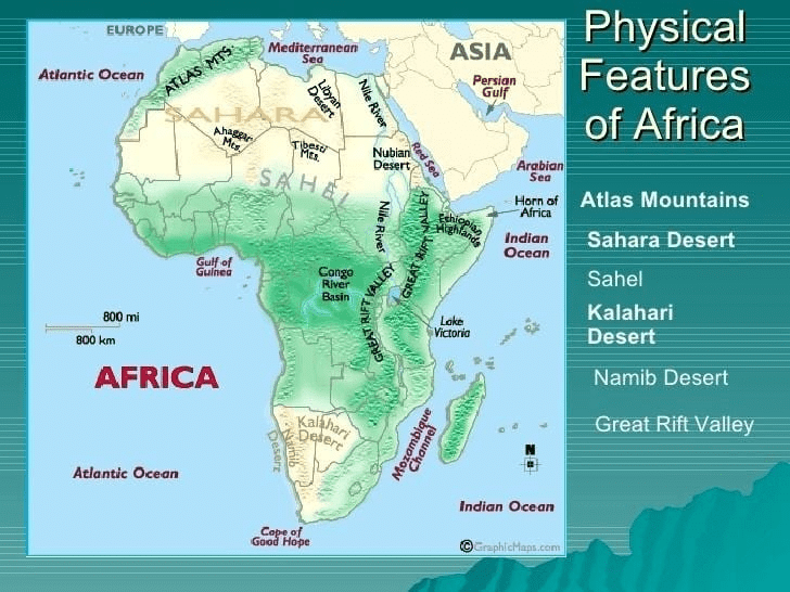 Geography of Africa- 1 | Famous Books for UPSC Exam (Summary & Tests)
