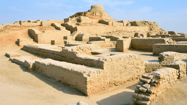 Excavated ruins of Indus Valley