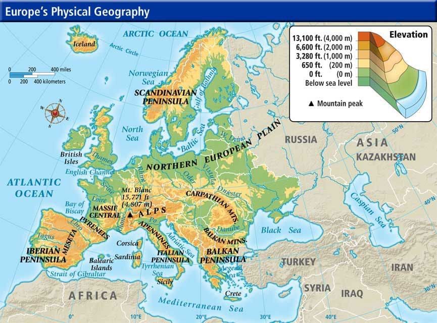 Geography of Europe | Geography for UPSC CSE