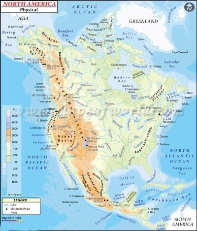 Geography of North America | Geography for UPSC CSE