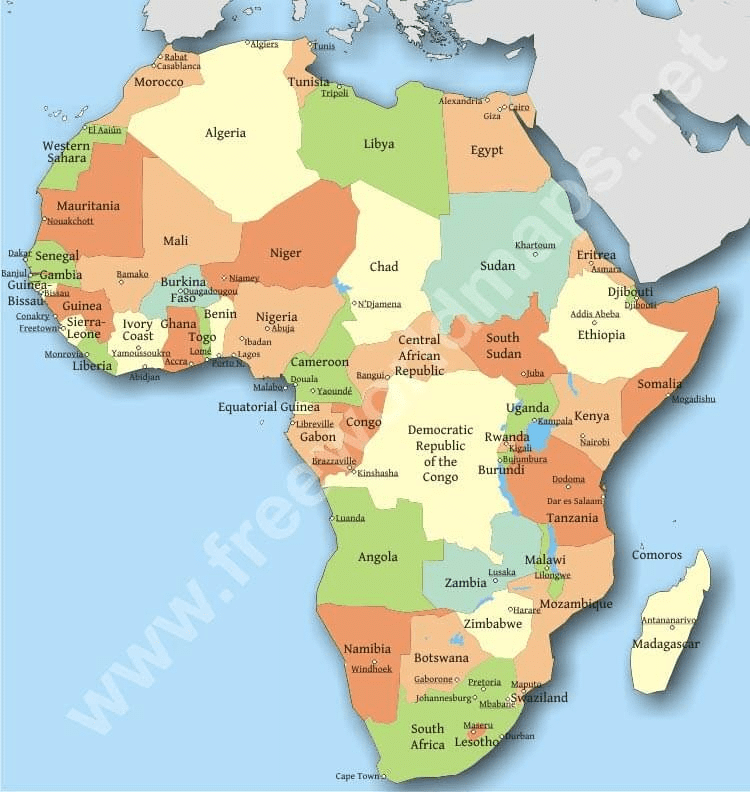 Geography of Africa- 1 | Famous Books for UPSC Exam (Summary & Tests)