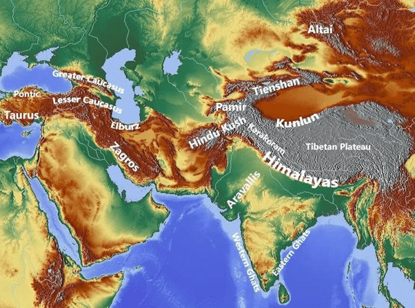 Major Mountains of the world | Geography for UPSC CSE
