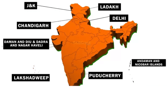 Union Territories in India- 1 | Indian Polity for UPSC CSE