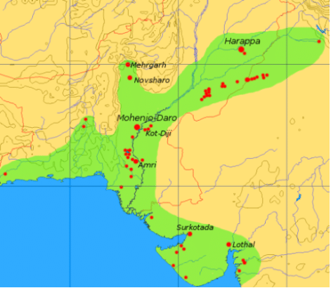 Geographical Extent of IVC