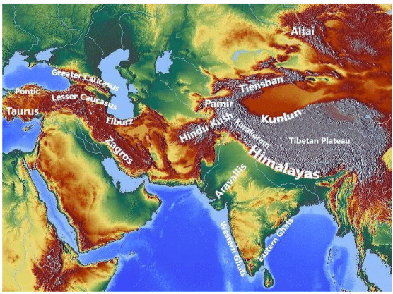 एशिया की भूगोल | यूपीएससी सीएसई के लिए भूगोल (Geography) - UPSC