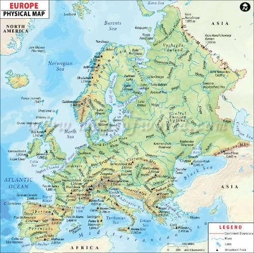 Geography of Europe | Famous Books for UPSC Exam (Summary & Tests)