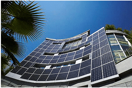 Building-integrated photovoltaics (BIPV)