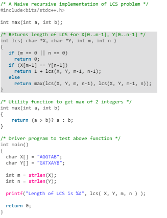 Longest Common Subsequence | Algorithms - Computer Science Engineering (CSE)