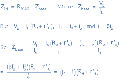 Common Collector Amplifier Configuration
