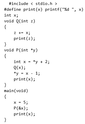 Previous Year Questions: Function | Programming and Data Structures - Computer Science Engineering (CSE)