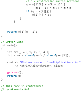 Matrix Chain Multiplication | Algorithms - Computer Science Engineering (CSE)
