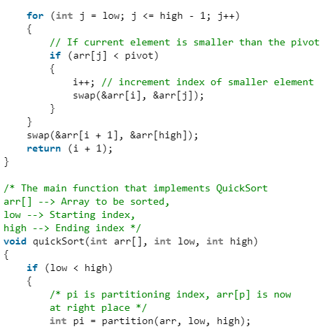 Quick Sort | Algorithms - Computer Science Engineering (CSE)