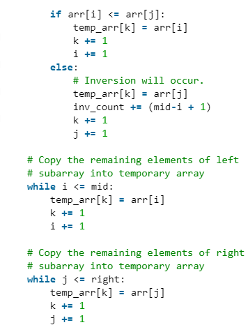 Count Inversions in Array | Algorithms - Computer Science Engineering (CSE)