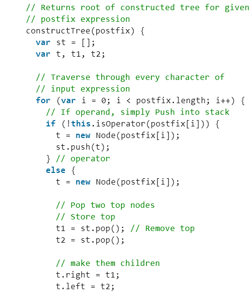 Expression Tree | Programming and Data Structures - Computer Science Engineering (CSE)