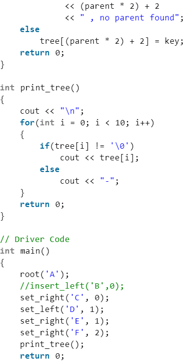 Array Representation of Binary Trees | Programming and Data Structures - Computer Science Engineering (CSE)