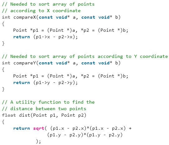 Closest Pair of Points | Algorithms - Computer Science Engineering (CSE)