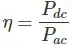 Efficiency of Half Wave Rectifier
