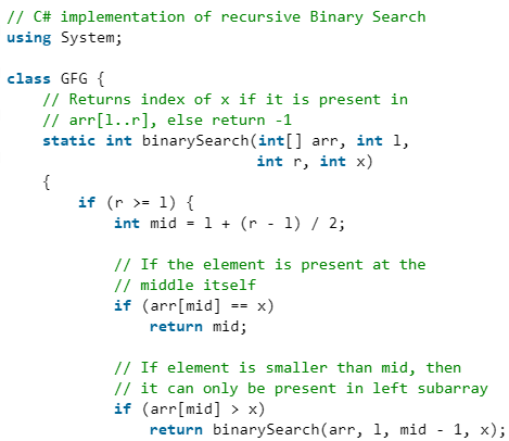 Binary Search | Algorithms - Computer Science Engineering (CSE)