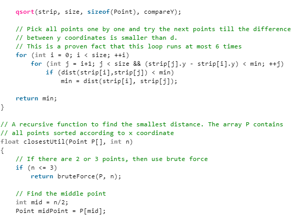Closest Pair of Points | Algorithms - Computer Science Engineering (CSE)