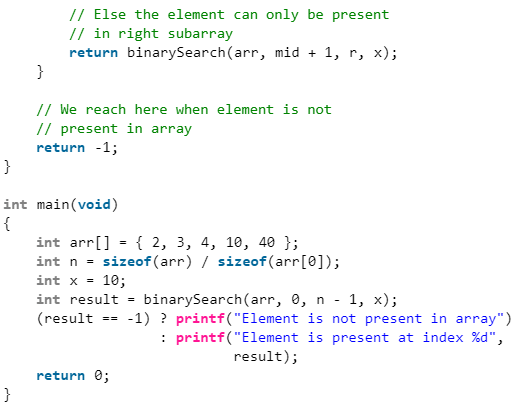 Binary Search | Algorithms - Computer Science Engineering (CSE)