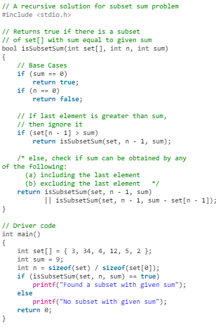 Subset Sum Problem | Algorithms - Computer Science Engineering (CSE)