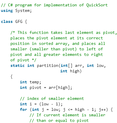 Quick Sort | Algorithms - Computer Science Engineering (CSE)