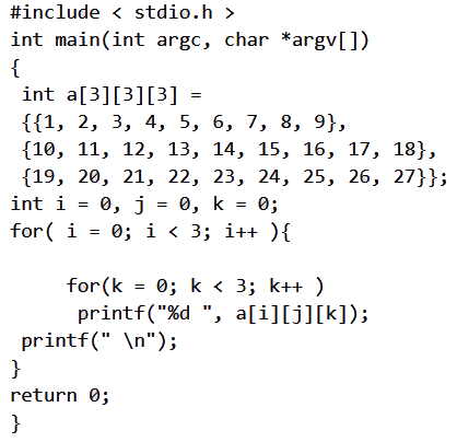Previous Year Questions: Array and Pointer | Programming and Data Structures - Computer Science Engineering (CSE)
