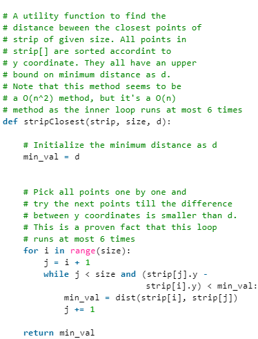 Closest Pair of Points | Algorithms - Computer Science Engineering (CSE)