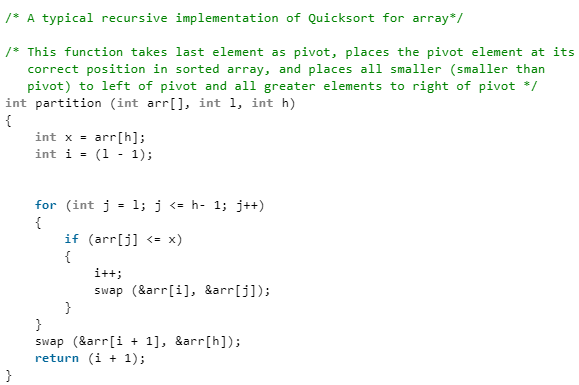 Quick Sort | Algorithms - Computer Science Engineering (CSE)