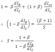 Transistor Biasing & Stabilization