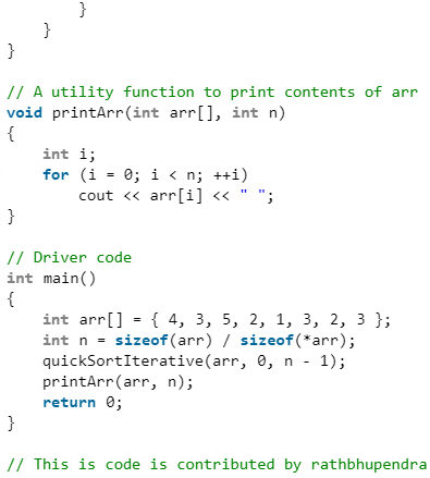 Quick Sort | Algorithms - Computer Science Engineering (CSE)