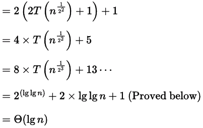 Previous Year Questions: Recurrence Relation | Algorithms - Computer Science Engineering (CSE)