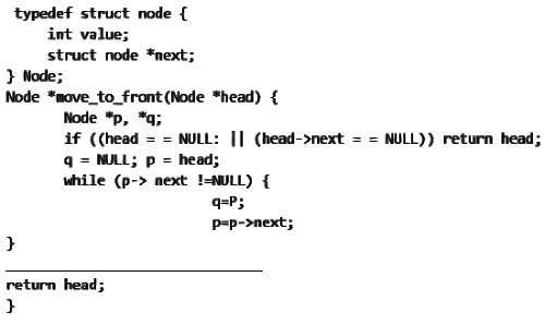 Previous Year Question: Link List | Programming and Data Structures - Computer Science Engineering (CSE)