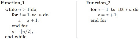 Previous Year Questions: Asymptotic Notation | Algorithms - Computer Science Engineering (CSE)