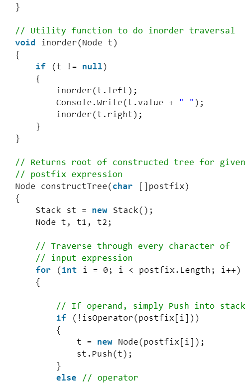 Expression Tree | Programming and Data Structures - Computer Science Engineering (CSE)