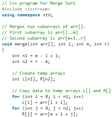 Merge Sort | Algorithms - Computer Science Engineering (CSE)