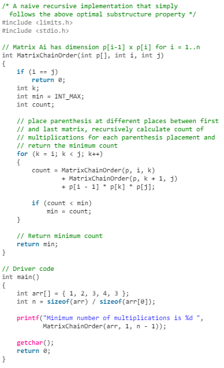 Matrix Chain Multiplication | Algorithms - Computer Science Engineering (CSE)