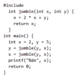 Previous Year Questions: Function | Programming and Data Structures - Computer Science Engineering (CSE)