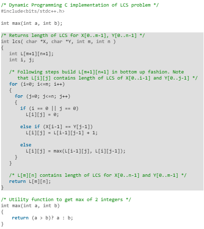 Longest Common Subsequence | Algorithms - Computer Science Engineering (CSE)