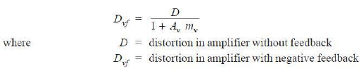 Principles of Negative Voltage Feedback in Amplifiers | Analog and Digital Electronics - Electrical Engineering (EE)