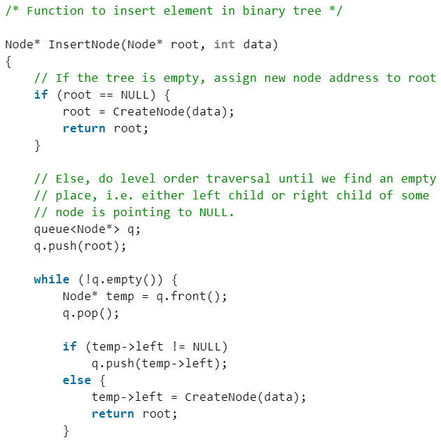 Insertion & Deletion in Binary Tree | Programming and Data Structures - Computer Science Engineering (CSE)