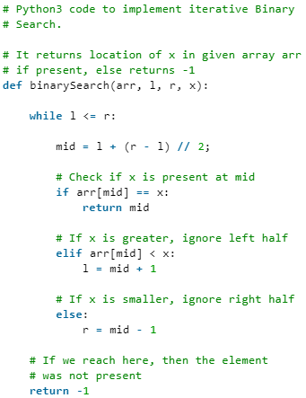 Binary Search | Algorithms - Computer Science Engineering (CSE)