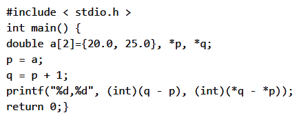 Previous Year Questions: Array and Pointer | Programming and Data Structures - Computer Science Engineering (CSE)