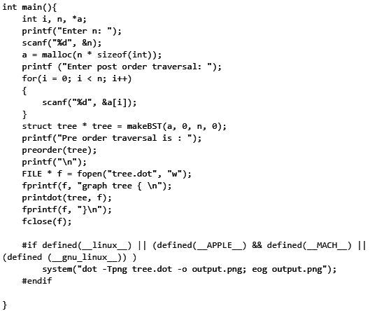 Previous Year Question: Binary Search Tree: