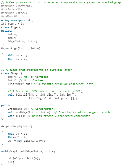 Undirected Graph | Algorithms - Computer Science Engineering (CSE)
