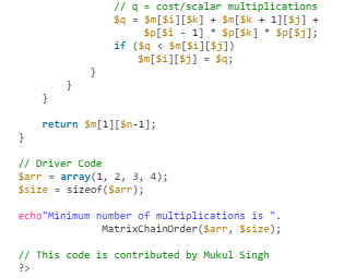 Matrix Chain Multiplication | Algorithms - Computer Science Engineering (CSE)