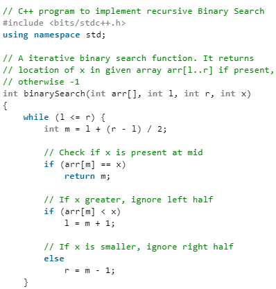 Binary Search | Algorithms - Computer Science Engineering (CSE)