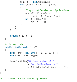 Matrix Chain Multiplication | Algorithms - Computer Science Engineering (CSE)