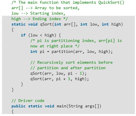 Quick Sort | Algorithms - Computer Science Engineering (CSE)