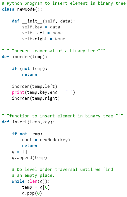 Insertion & Deletion in Binary Tree | Programming and Data Structures - Computer Science Engineering (CSE)